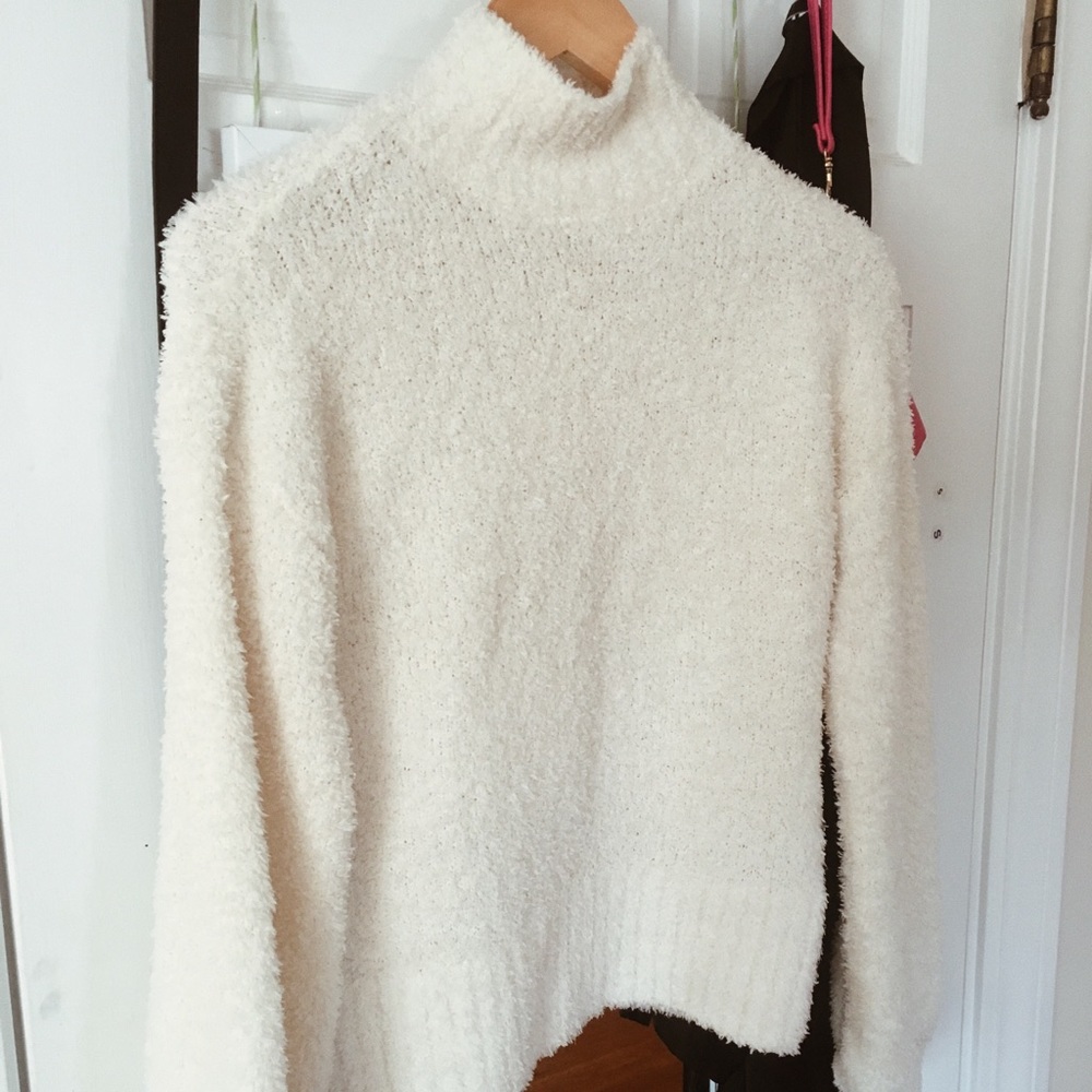 Soft and Cozy White Sweater